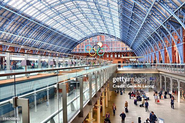 69 Interior Of St Pancras International Stock Photos, High-Res Pictures ...