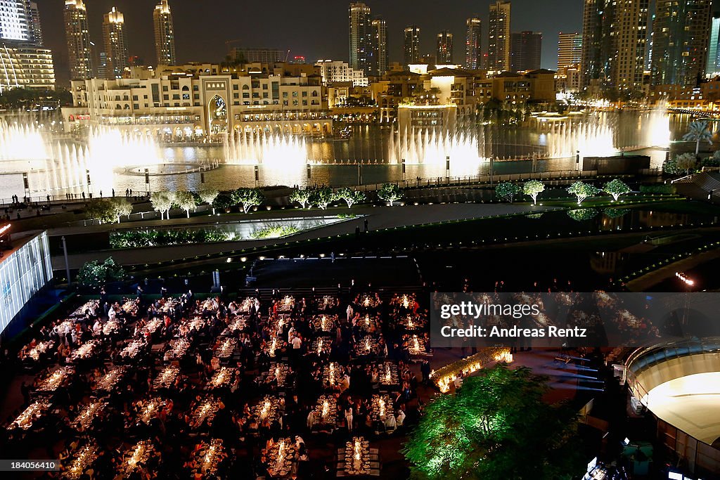 A general view at the gala dinner at the Armani Pavilion during Vogue...  News Photo - Getty Images