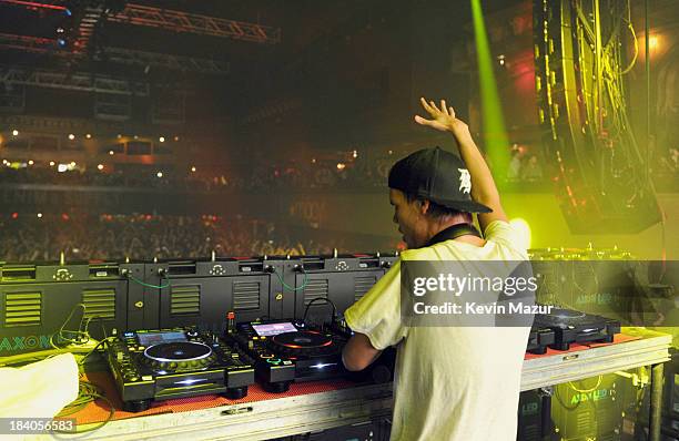 Avicii performs at Roseland Ballroom on October 10, 2013 in New York City.