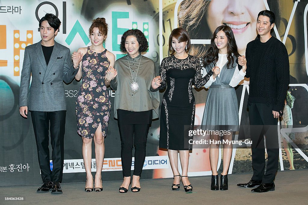 KBS Drama "The Choice Of The Future" Press Conference In Seoul