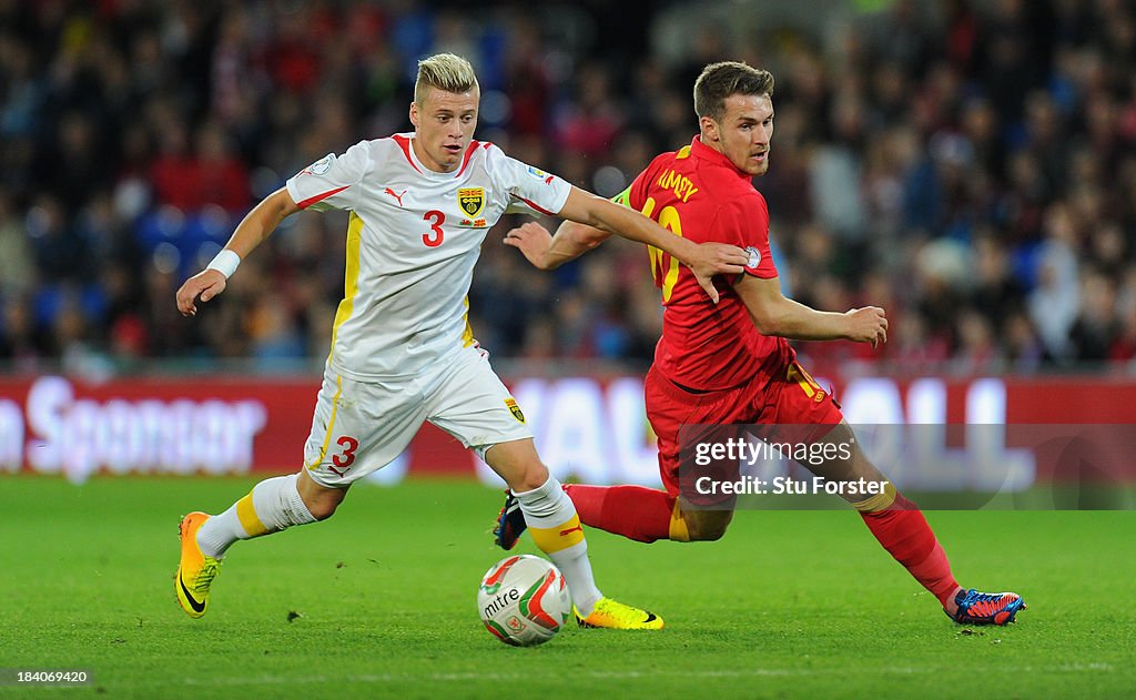 Wales v Macedonia - FIFA 2014 World Cup Qualifier