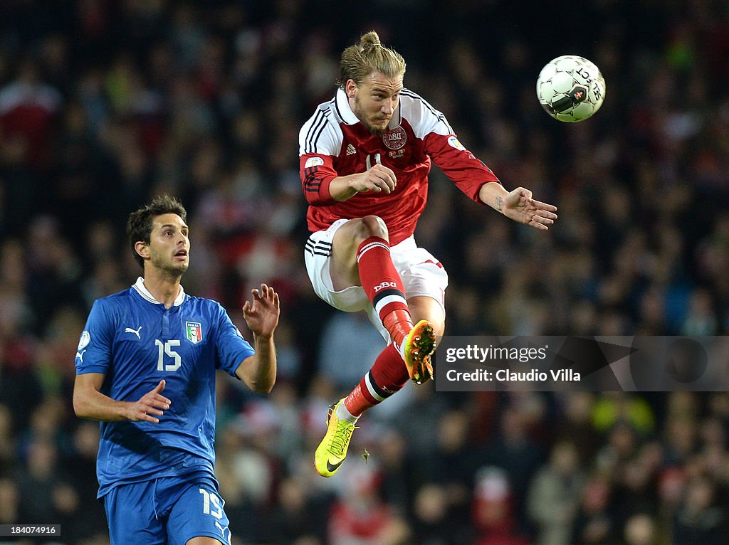 Denmark v Italy - FIFA 2014 World Cup Qualifier