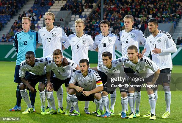 The German team players Marc Andre ter Stegen, Philipp Hofmann, Johannes Geis, Nico Schulz, Matthias Ginter, Emre Can, Antonio Ruediger, Marvin...