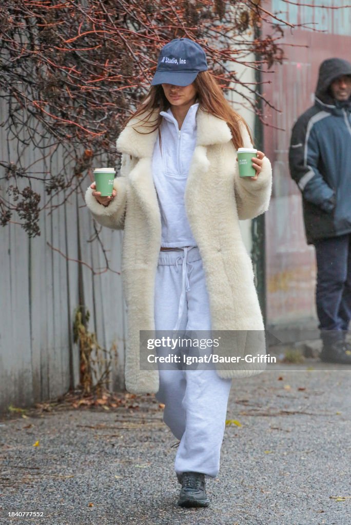 Celebrity Sightings In New York - December 11, 2023