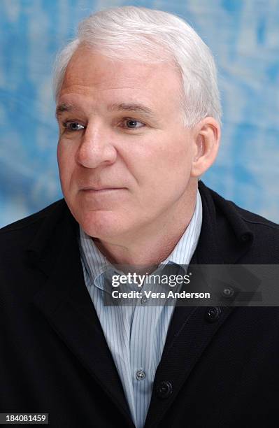 Steve Martin during Cheaper by the Dozen Press Conference with Steve Martin at Bel-Air Hotel in Bel-Air, California, United States.