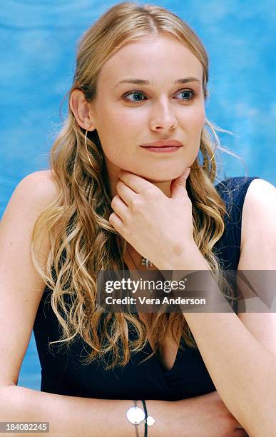 Diane Kruger during Wicker Park Press Conference with Josh Hartnett, Diane Kruger and Rose Byrne at Four Seasons Hotel in Beverly Hills, California,...