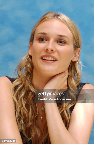 Diane Kruger during Wicker Park Press Conference with Josh Hartnett, Diane Kruger and Rose Byrne at Four Seasons Hotel in Beverly Hills, California,...