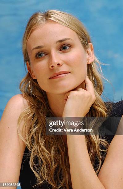 Diane Kruger during Wicker Park Press Conference with Josh Hartnett, Diane Kruger and Rose Byrne at Four Seasons Hotel in Beverly Hills, California,...