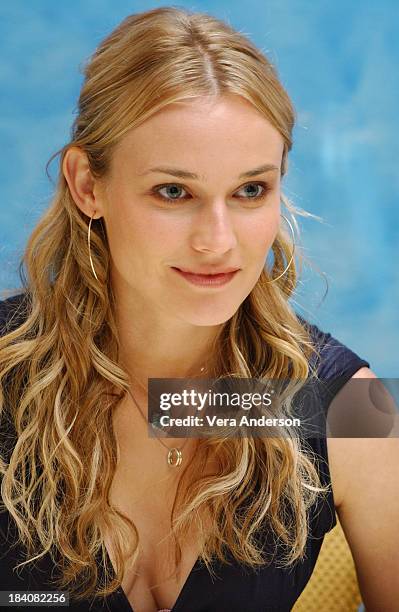 Diane Kruger during Wicker Park Press Conference with Josh Hartnett, Diane Kruger and Rose Byrne at Four Seasons Hotel in Beverly Hills, California,...
