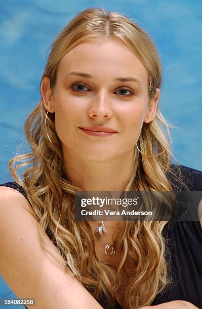 Diane Kruger during Wicker Park Press Conference with Josh Hartnett, Diane Kruger and Rose Byrne at Four Seasons Hotel in Beverly Hills, California,...