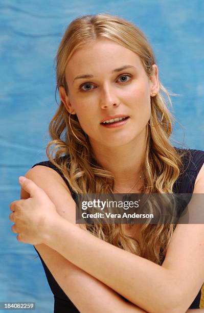 Diane Kruger during Wicker Park Press Conference with Josh Hartnett, Diane Kruger and Rose Byrne at Four Seasons Hotel in Beverly Hills, California,...