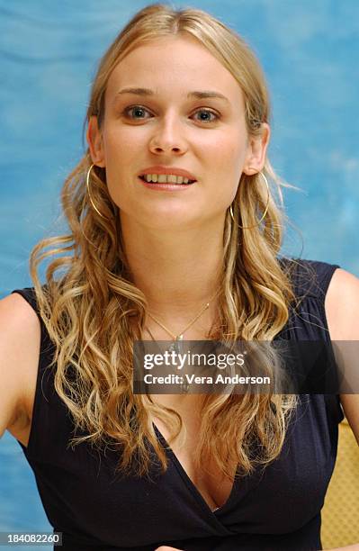 Diane Kruger during Wicker Park Press Conference with Josh Hartnett, Diane Kruger and Rose Byrne at Four Seasons Hotel in Beverly Hills, California,...