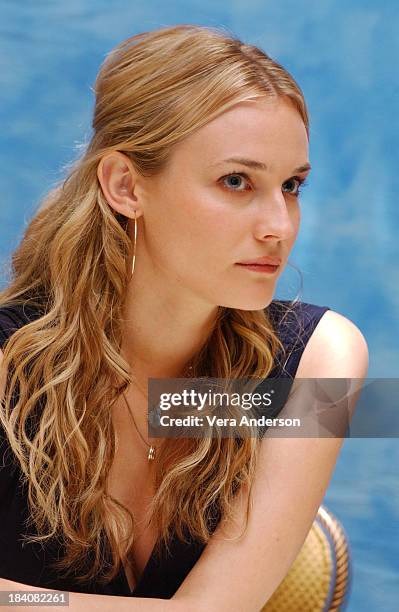 Diane Kruger during Wicker Park Press Conference with Josh Hartnett, Diane Kruger and Rose Byrne at Four Seasons Hotel in Beverly Hills, California,...