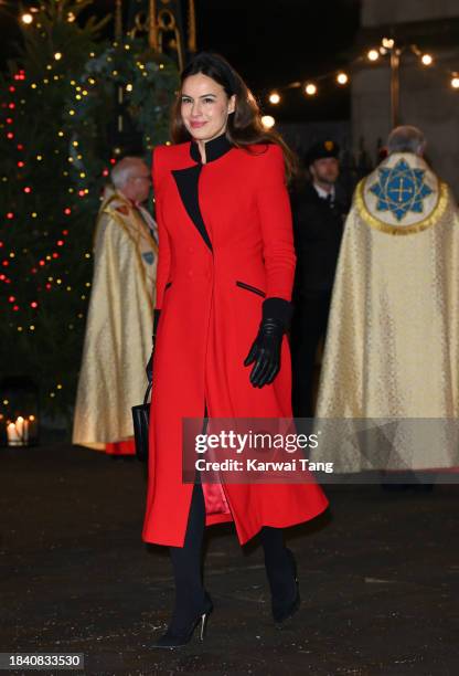 Sophie Windsor attends The "Together At Christmas" Carol Service at Westminster Abbey on December 08, 2023 in London, England.