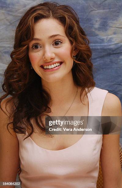 Emmy Rossum during The Phantom of the Opera Press Conference with Emmy Rossum, Gerard Butler, Joel Schumacher, Minnie Driver and Patrick Wilson at...