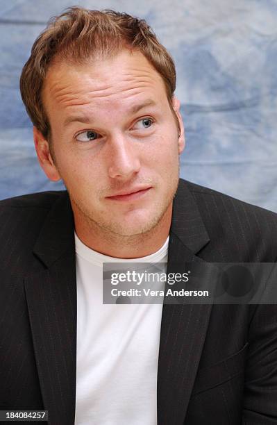 Patrick Wilson during The Phantom of the Opera Press Conference with Emmy Rossum, Gerard Butler, Joel Schumacher, Minnie Driver and Patrick Wilson at...