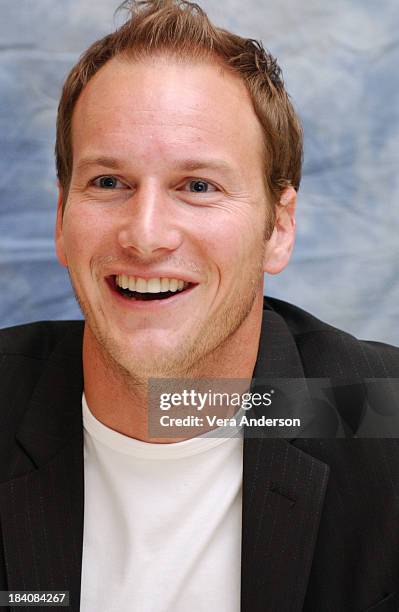Patrick Wilson during The Phantom of the Opera Press Conference with Emmy Rossum, Gerard Butler, Joel Schumacher, Minnie Driver and Patrick Wilson at...