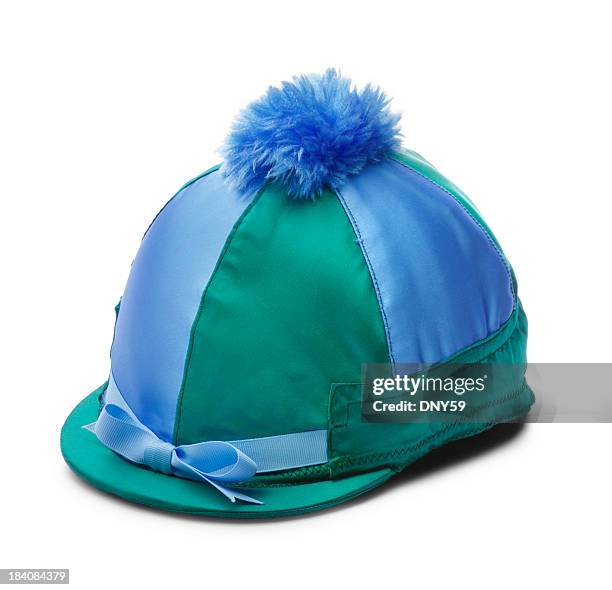 jockey's cap - jockey isolated stock pictures, royalty-free photos & images