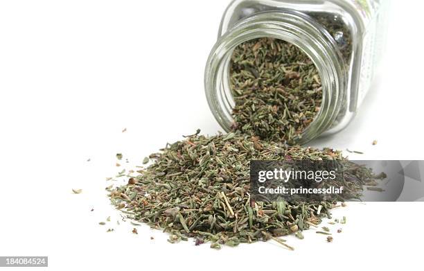 thyme - droger stockfoto's en -beelden