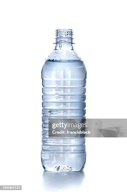 water bottle - water bottle on white stock pictures, royalty-free photos & images