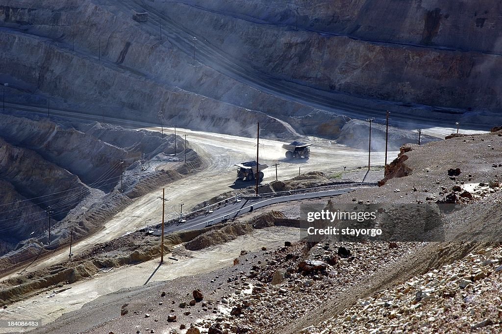 Open Pit Copper Mine