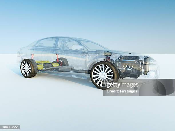 transparent car - engine bildbanksfoton och bilder