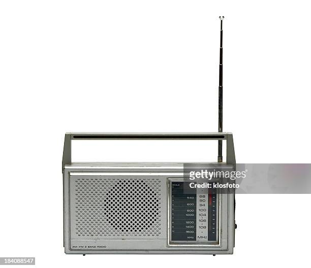 retro radio - radio stockfoto's en -beelden