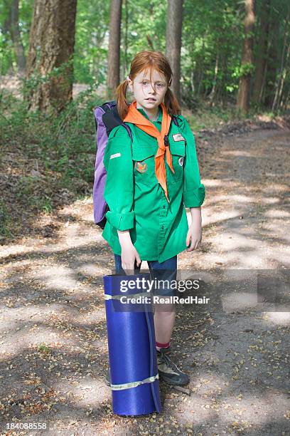 camping with scouts - boy scout camp 個照片及圖片檔