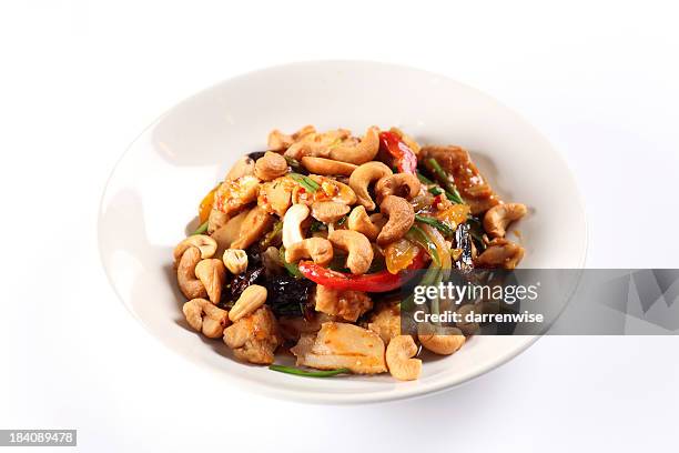 chicken cashew - cashew stock pictures, royalty-free photos & images
