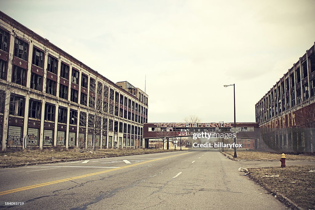 Abandoned Detroit Packard Plant