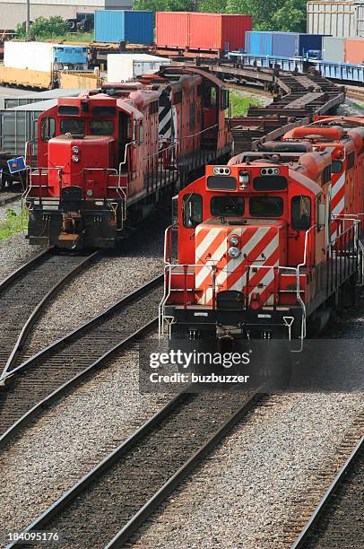 railways and locomotives - freight train stock pictures, royalty-free photos & images