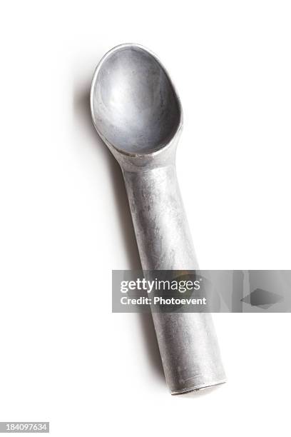 gelato scoop - cucchiaio dosatore foto e immagini stock