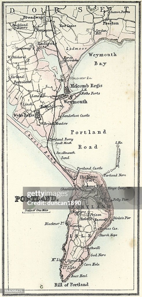Map of Portland