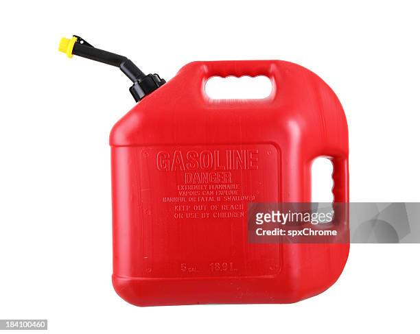 benzinkanister - gallon stock-fotos und bilder