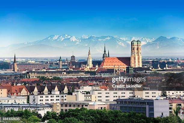 munich - munich skyline stock pictures, royalty-free photos & images