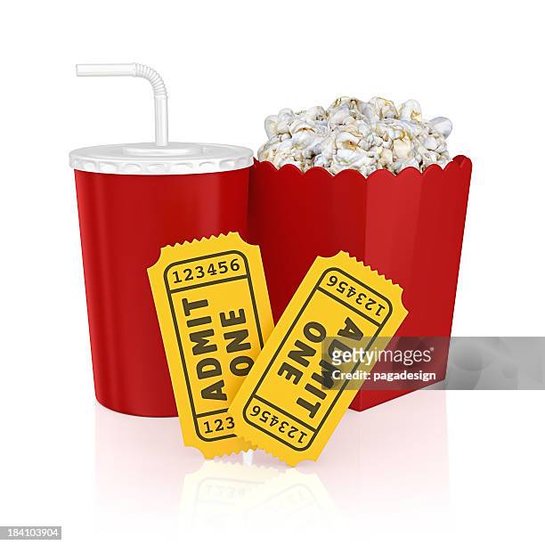 cinema set - cinema ticket stock pictures, royalty-free photos & images
