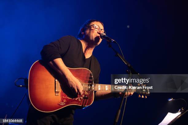 Simon Fowler of Ocean Colour Scene performs at The 3Olympia Theatre Dublin on December 08, 2023 in Dublin, Ireland.