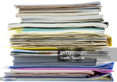 Stack of work Stack of work