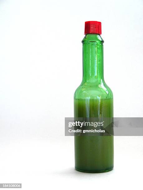 jalapeno hot sauce - hot sauce stock pictures, royalty-free photos & images