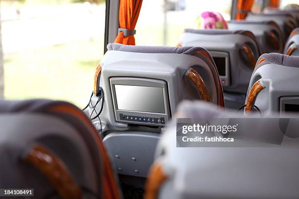 plush bus travel - tourist bus stock pictures, royalty-free photos & images