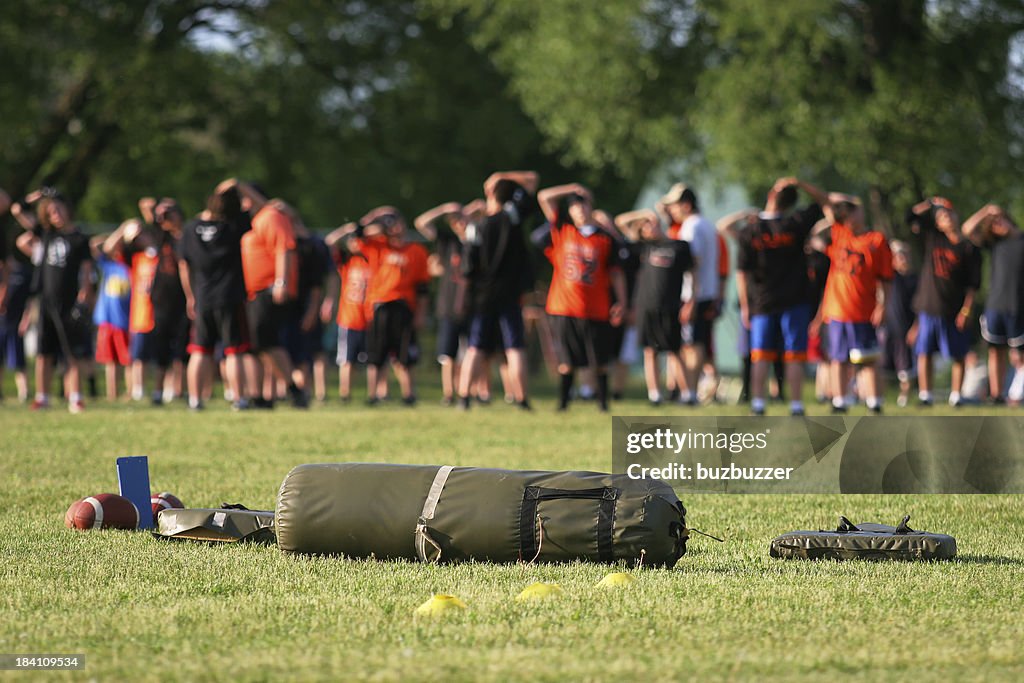 American Football Training Camp