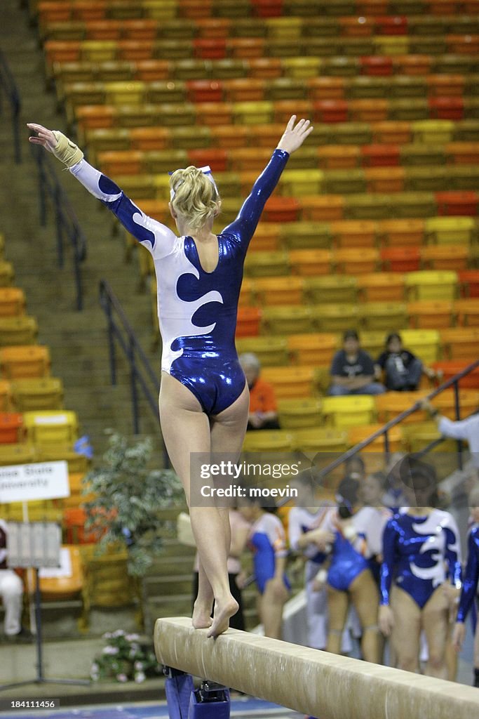 Balance Beam Gymnastics