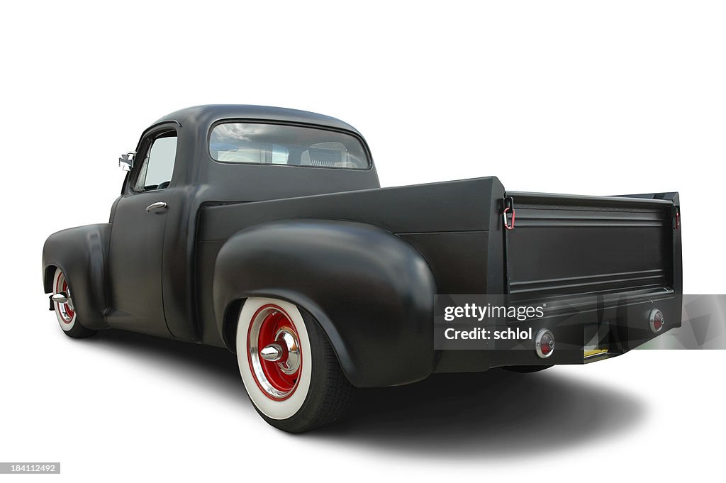 Truck in Satin Schwarz