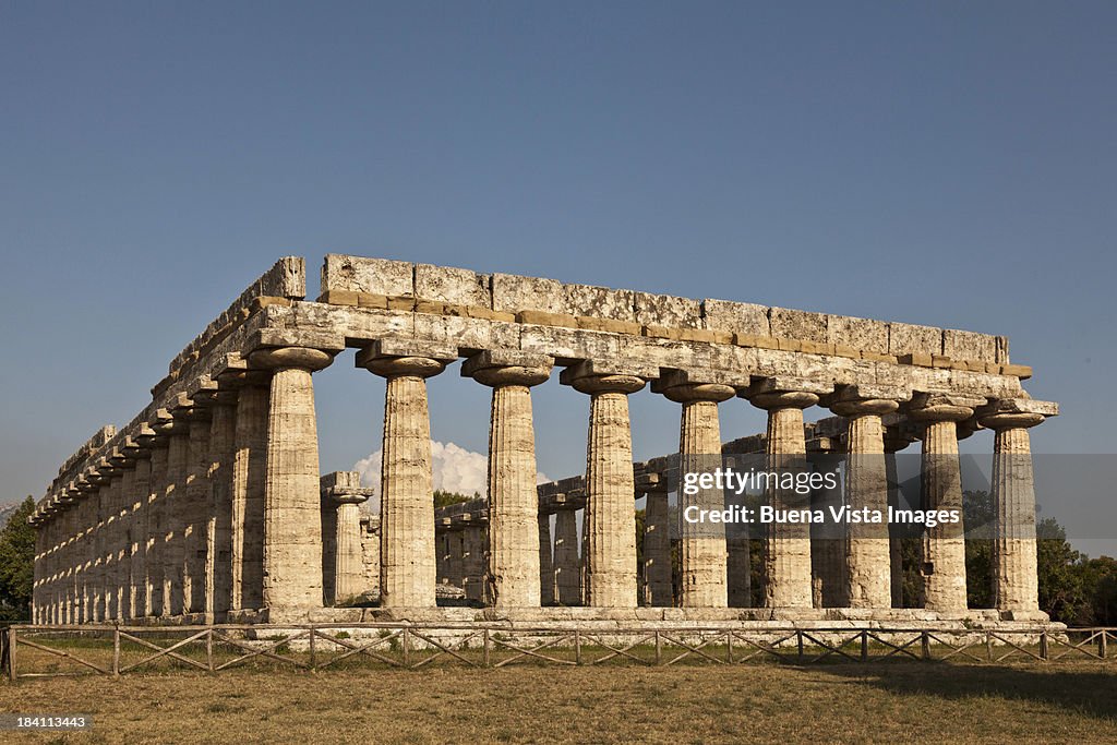 Temple of Hera in Paestum,