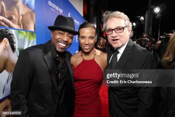 Producer Will Packer, Heather Hayslett and Screen Gems' Clint Culpepper seen at The Pan African Film & Arts Festival Premiere of Screen Gems' 'About...