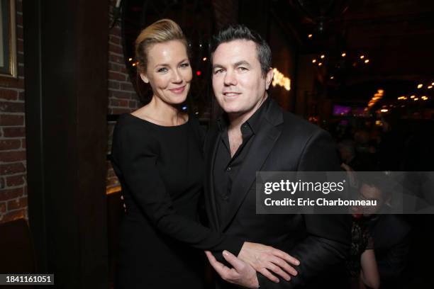 Connie Nielsen and Tucker Tooley, President, Relativity Media/Executive Producer attend Relativity Media's Premiere of '3 Days to Kill' at the...