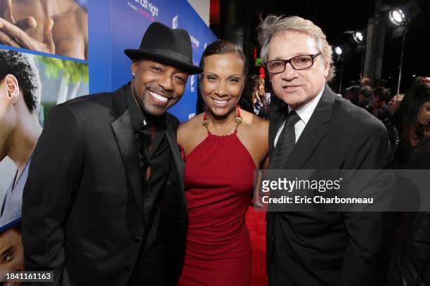 Producer Will Packer, Heather Hayslett and Screen Gems' Clint Culpepper seen at The Pan African Film & Arts Festival Premiere of Screen Gems' 'About...