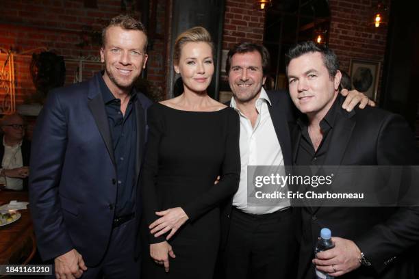 Director McG, Connie Nielsen, Producer Christophe Lambert and Tucker Tooley, President, Relativity Media/Executive Producer attend Relativity Media's...