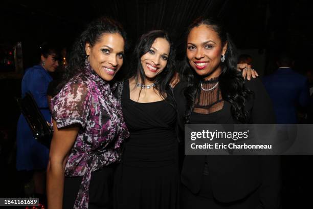 Rasheda Ali-Walsh, Jamillah Ali-Joyce and Hana Ali seen at the Los Angeles Premiere of Focus World's "I Am Ali" on Wed, Oct. 8 in Hollywood.