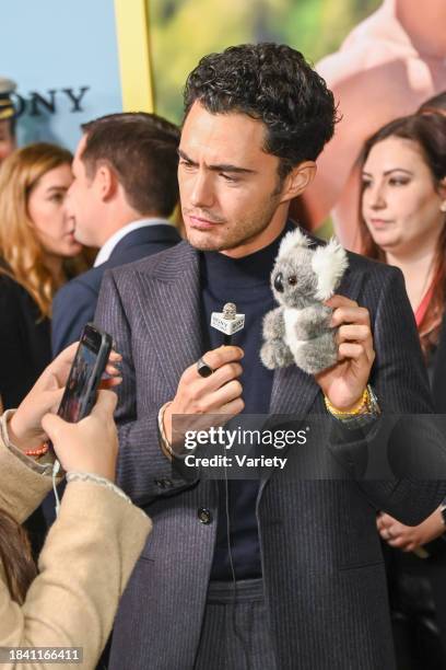 Darren Barnet at the "Anyone But You" premiere held at AMC Lincoln Square on December 11, 2023 in New York, New York.